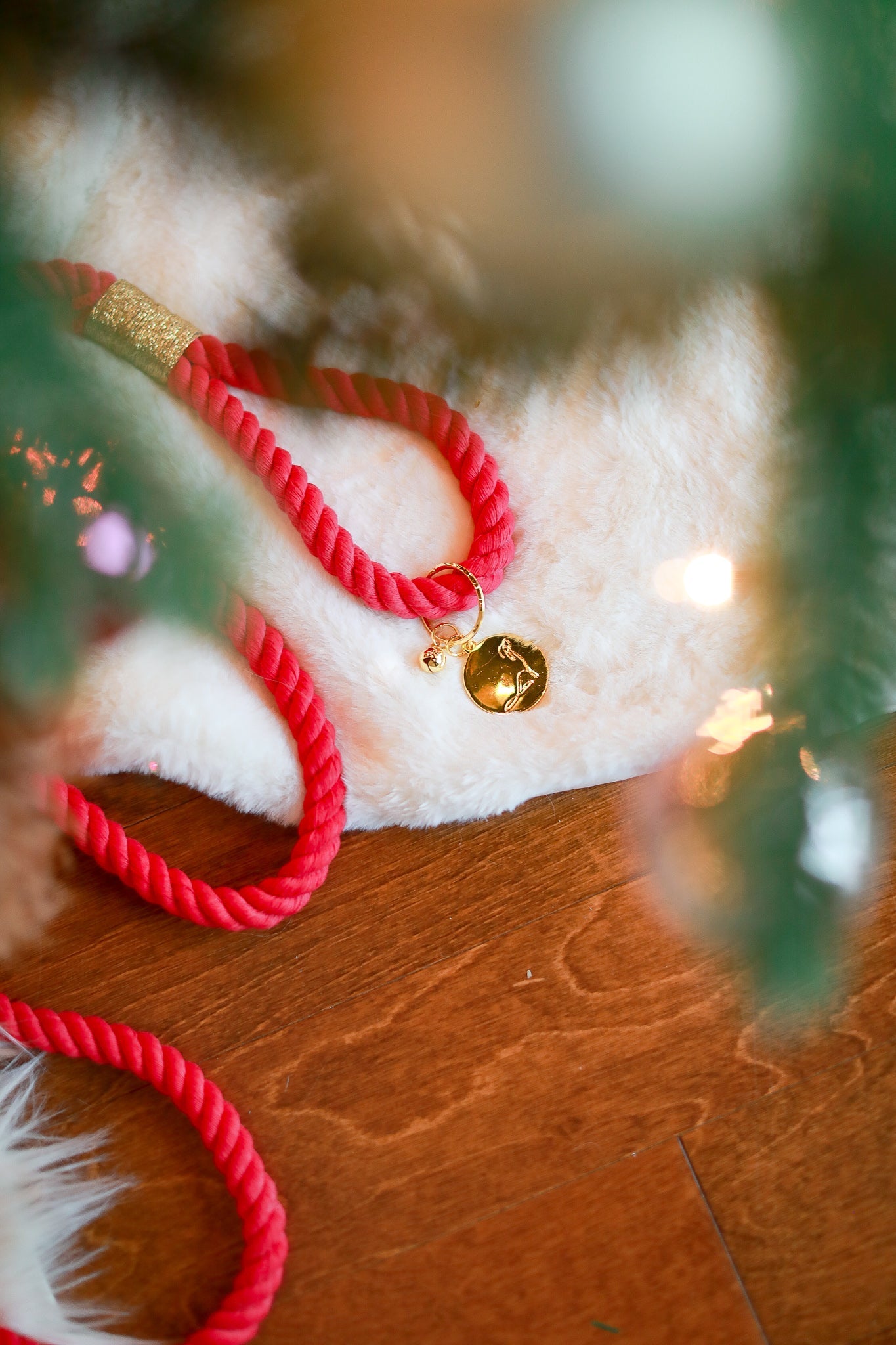 IMPERFECT ROPE LEASH - MISTLETOE