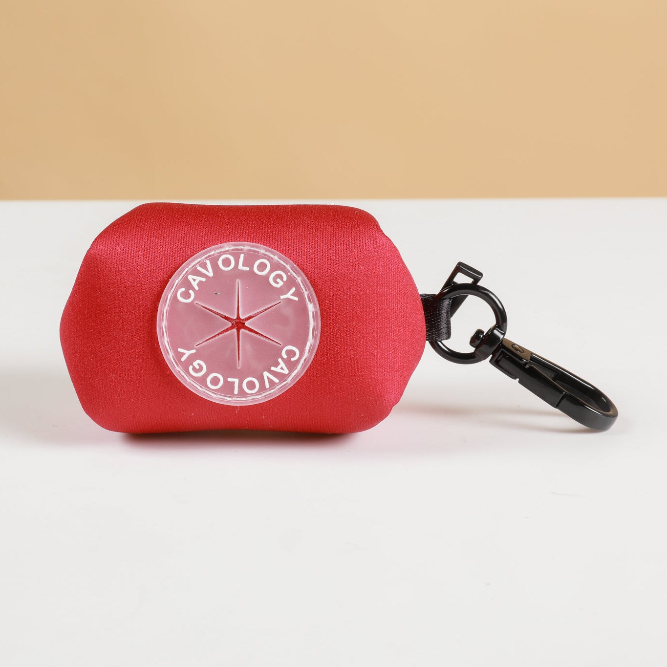 WASTE BAG DISPENSER - CHERRY RED