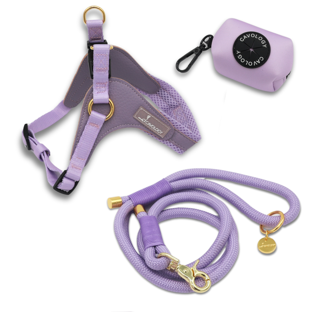 BUNDLE - EASY-O STEP IN HARNESS LAVENDER