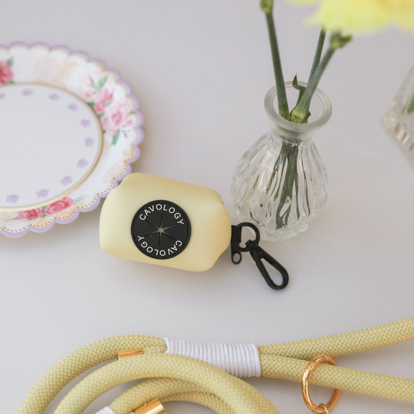 WASTE BAG DISPENSER - Butter Yellow