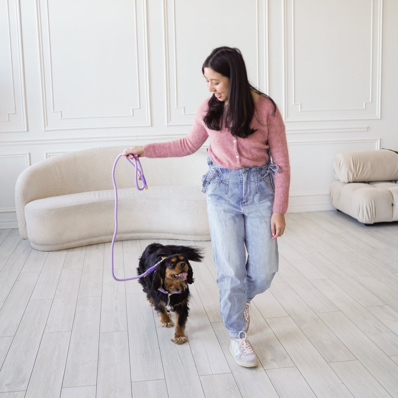 BUNDLE - EASY-O STEP IN HARNESS LAVENDER