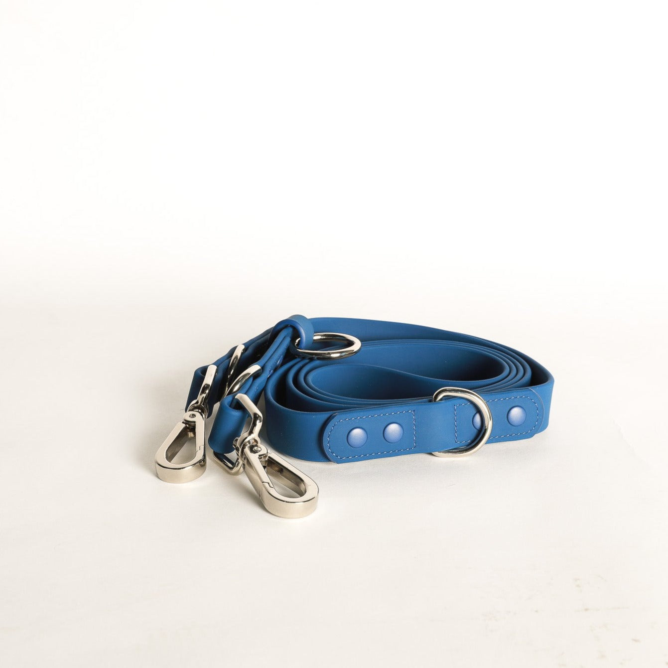 Hands-Free Multiway Dog Leash – Weatherproof PVC, 7ft | Navy