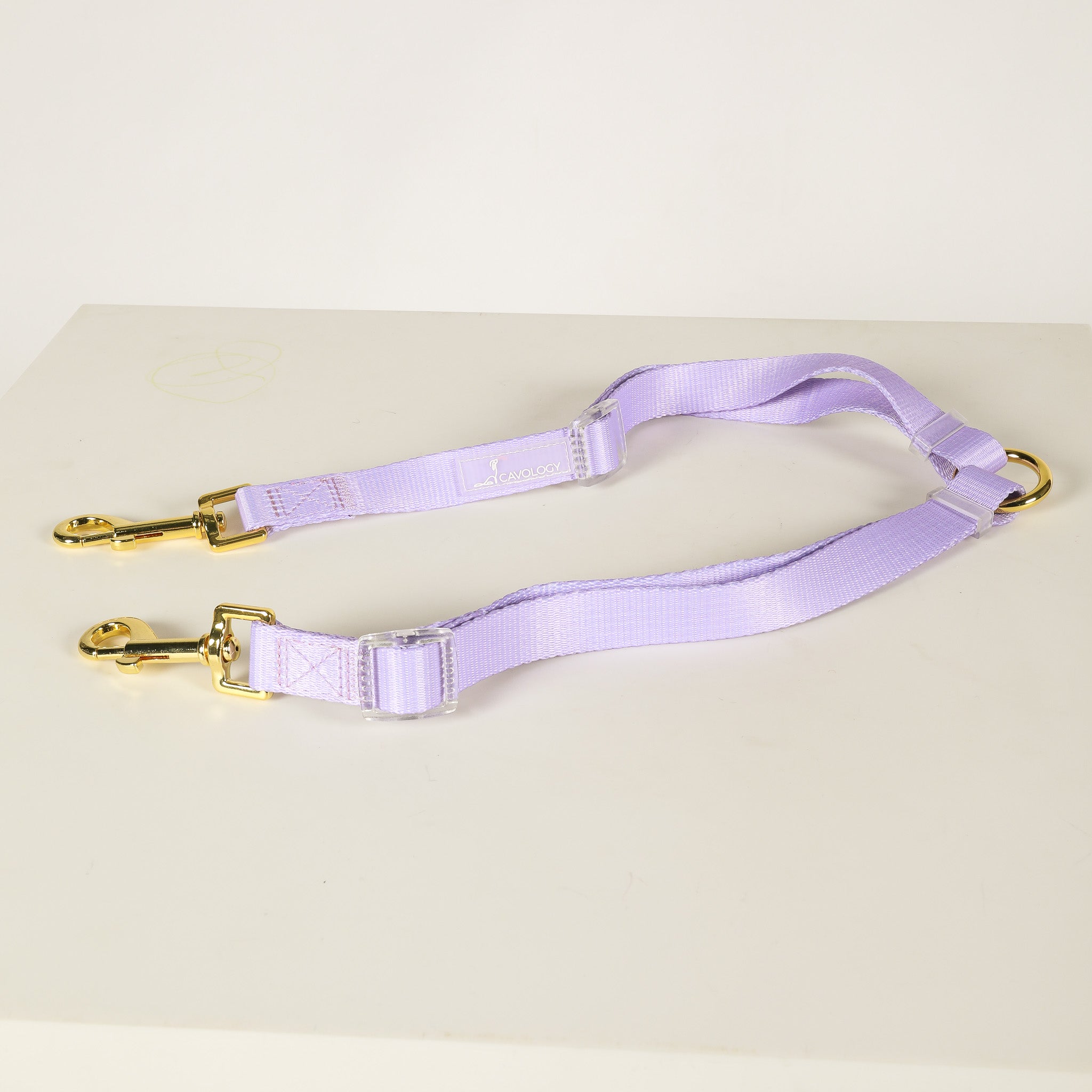 DOG LEASH COUPLER SPLITTER - PURPLE