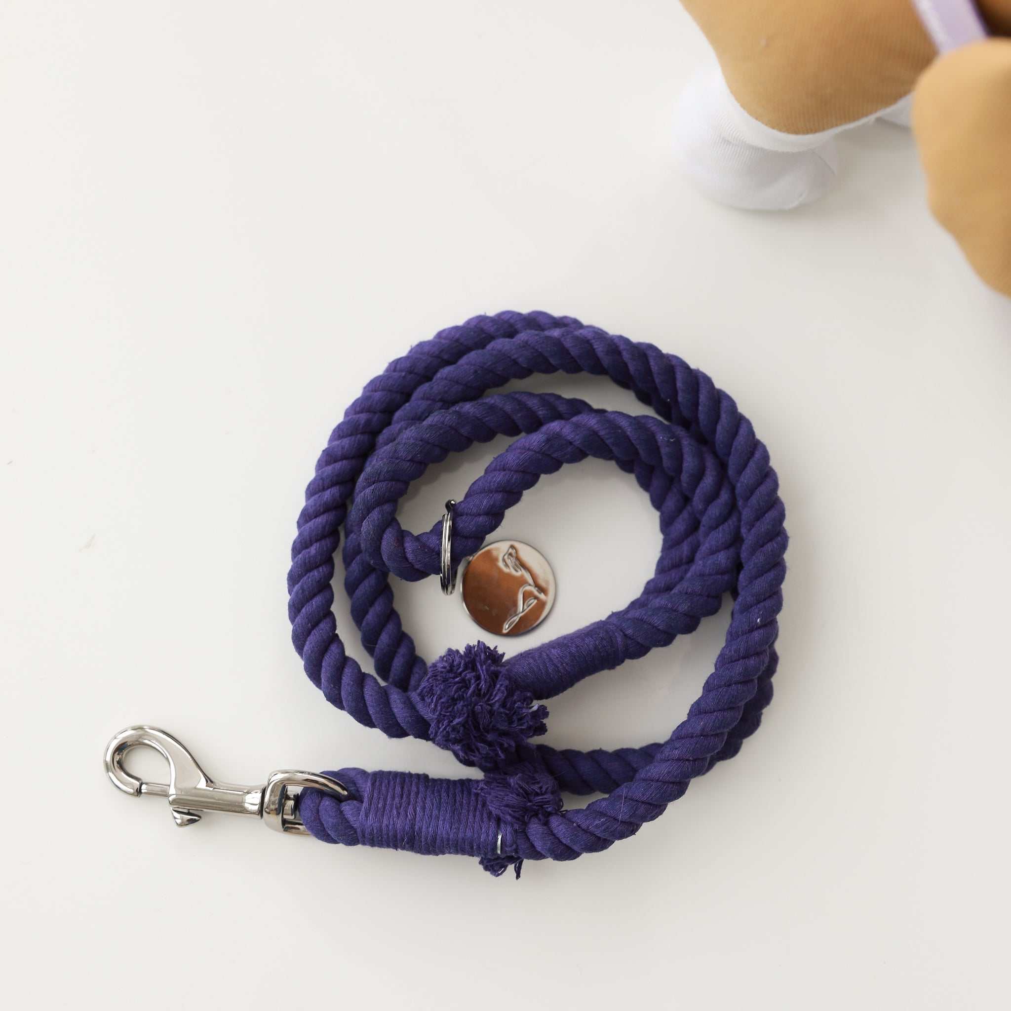 ROPE LEASH - Amethyst