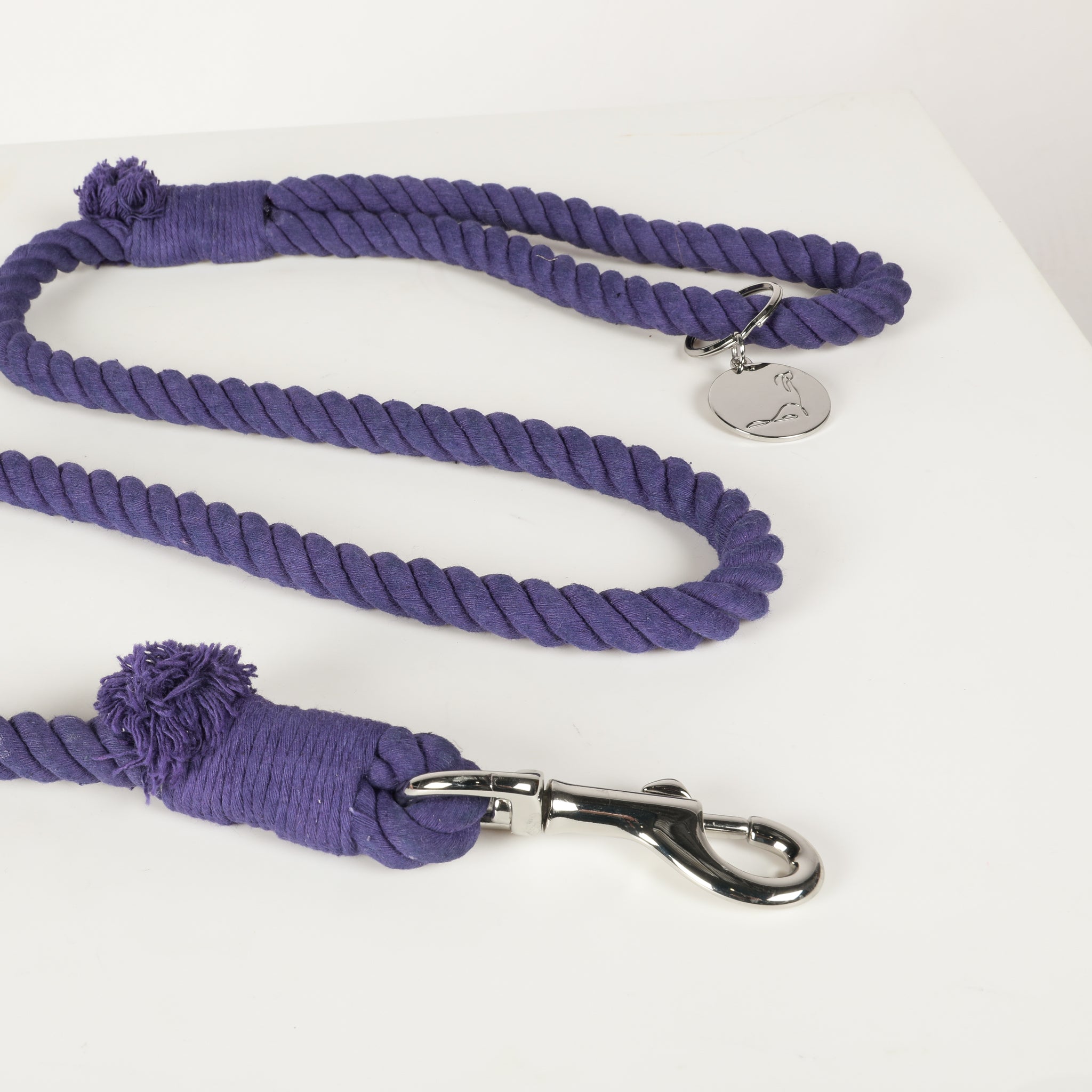 ROPE LEASH - Amethyst