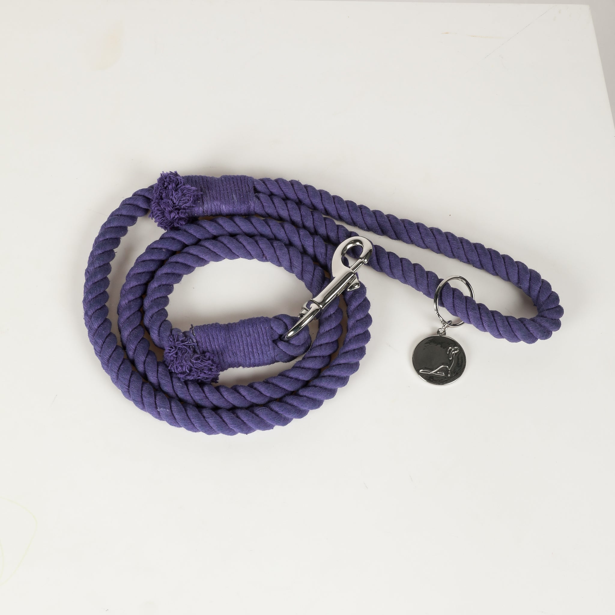 ROPE LEASH - Amethyst