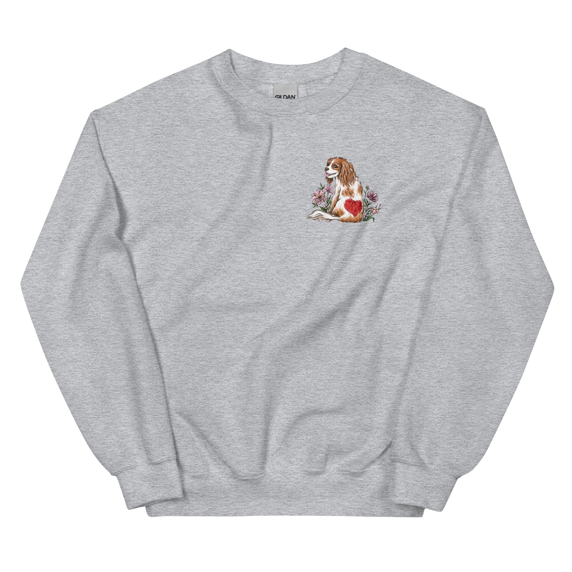 Spring Cavalier King Charles Blenheim Unisex Sweatshirt