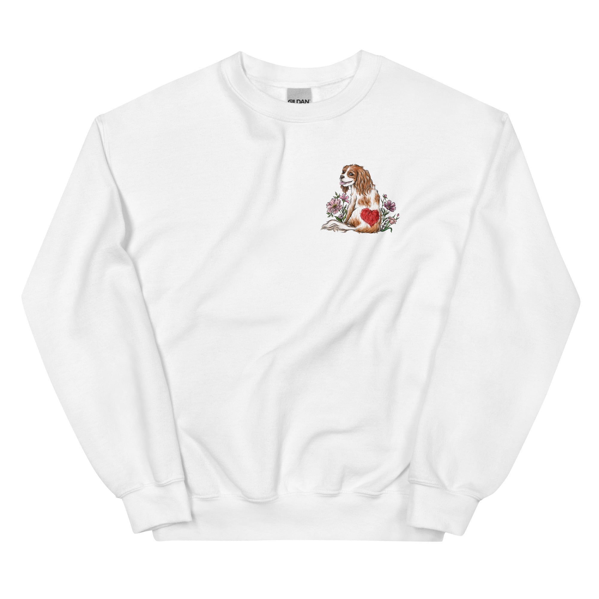 Spring Cavalier King Charles Blenheim Unisex Sweatshirt