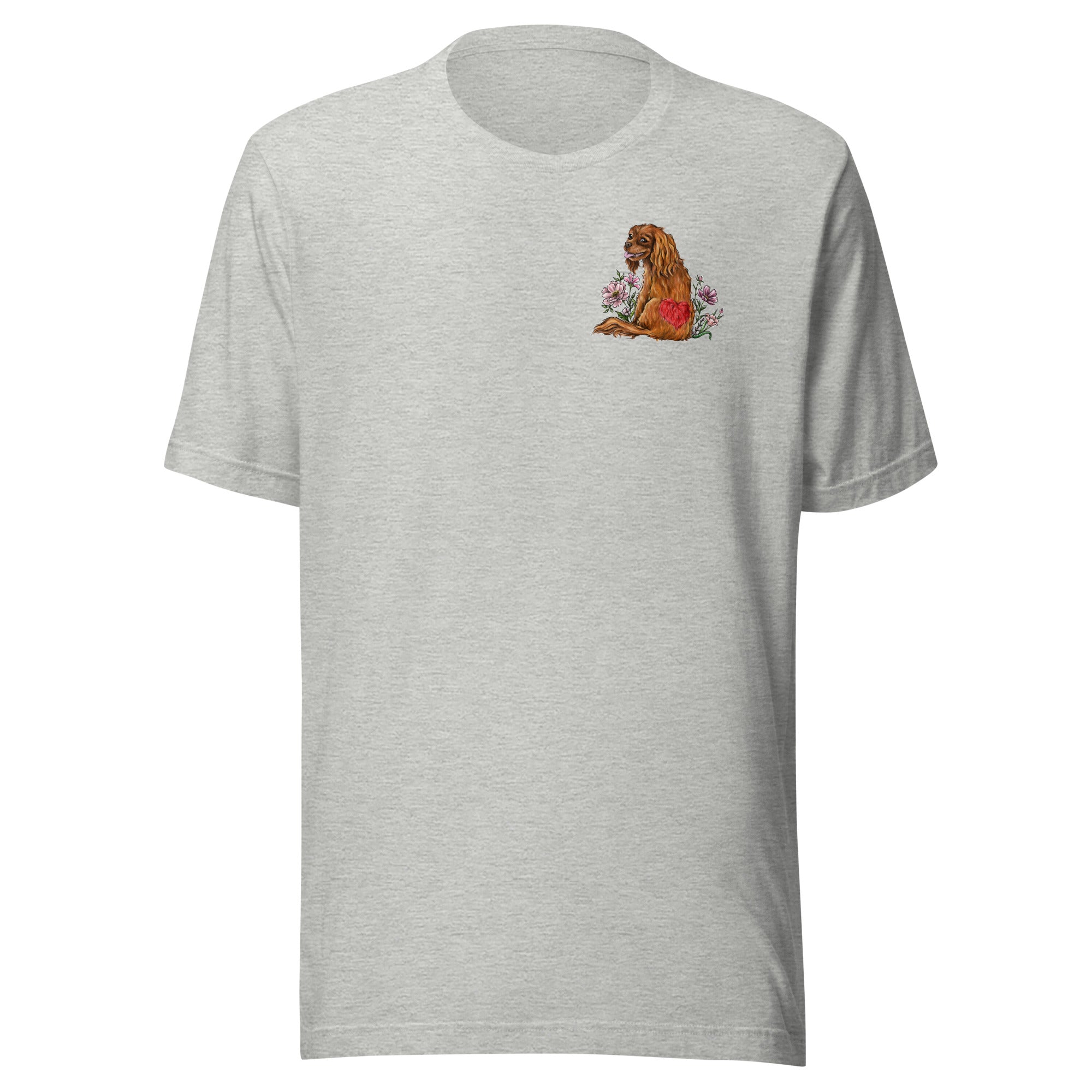 Spring Cavalier King Charles Ruby Unisex T-shirt