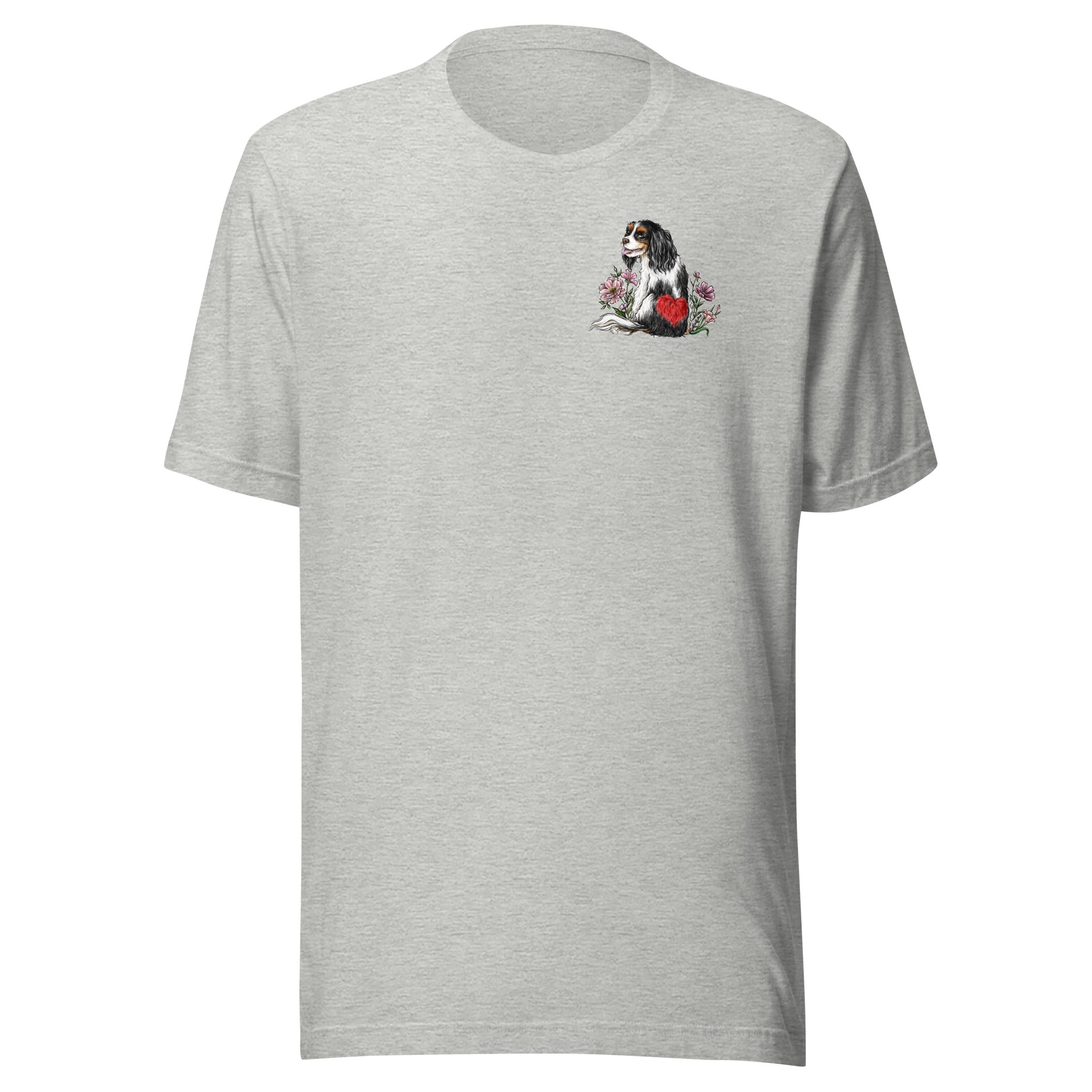 Spring Cavalier King Charles Tricolor Unisex T-shirt