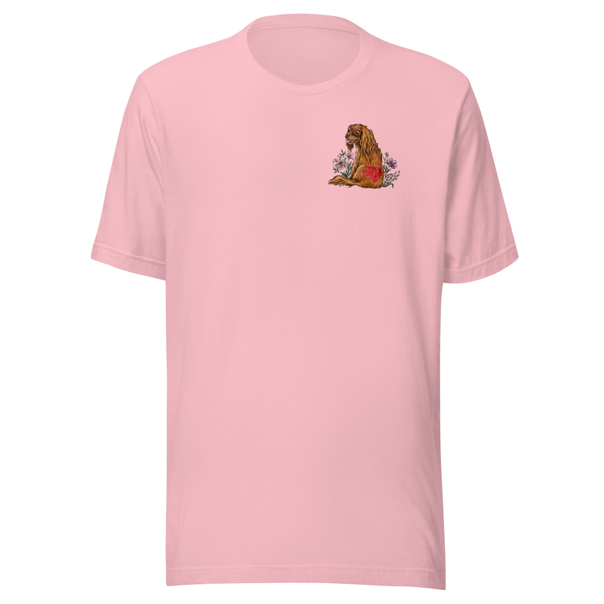 Spring Cavalier King Charles Ruby Unisex T-shirt