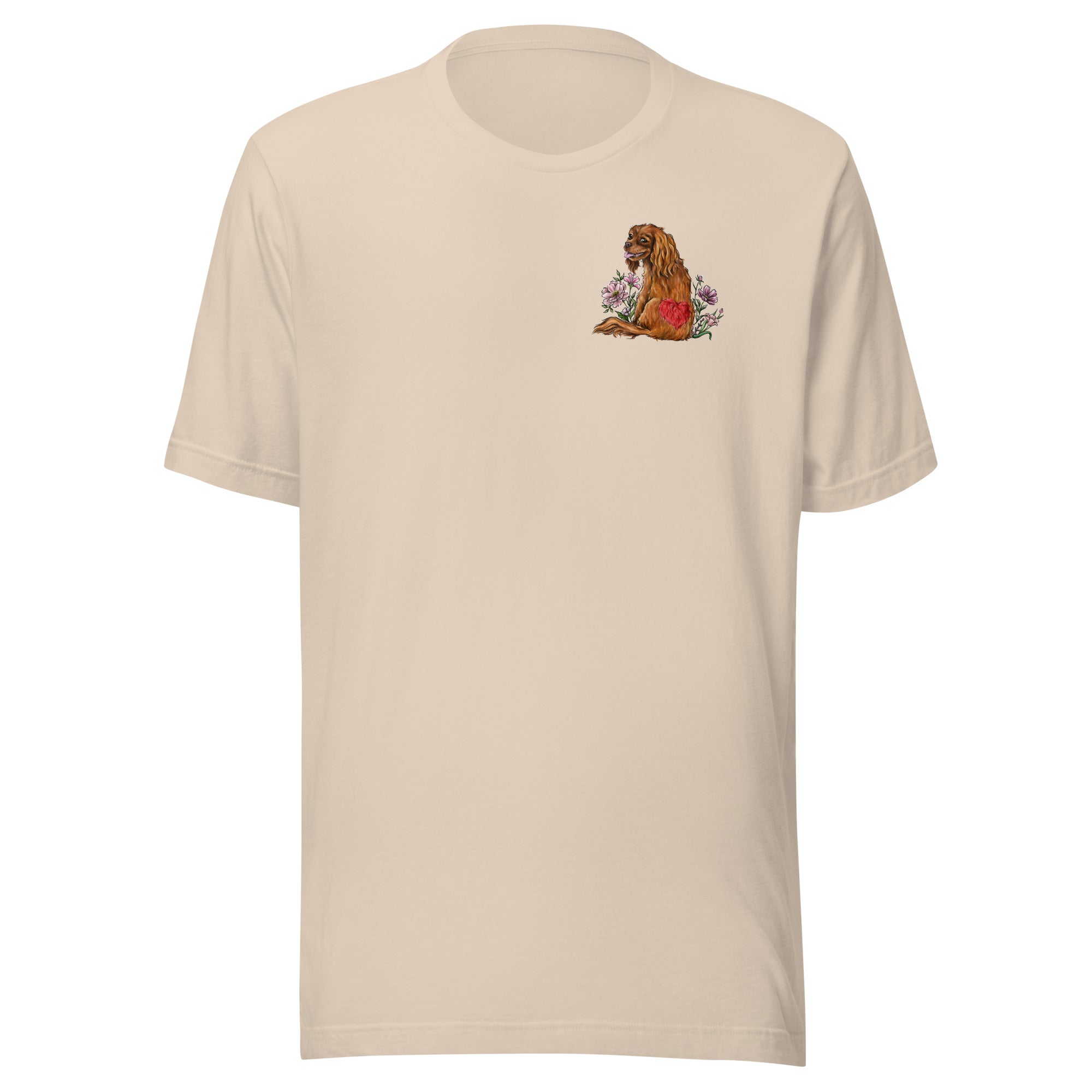 Spring Cavalier King Charles Ruby Unisex T-shirt