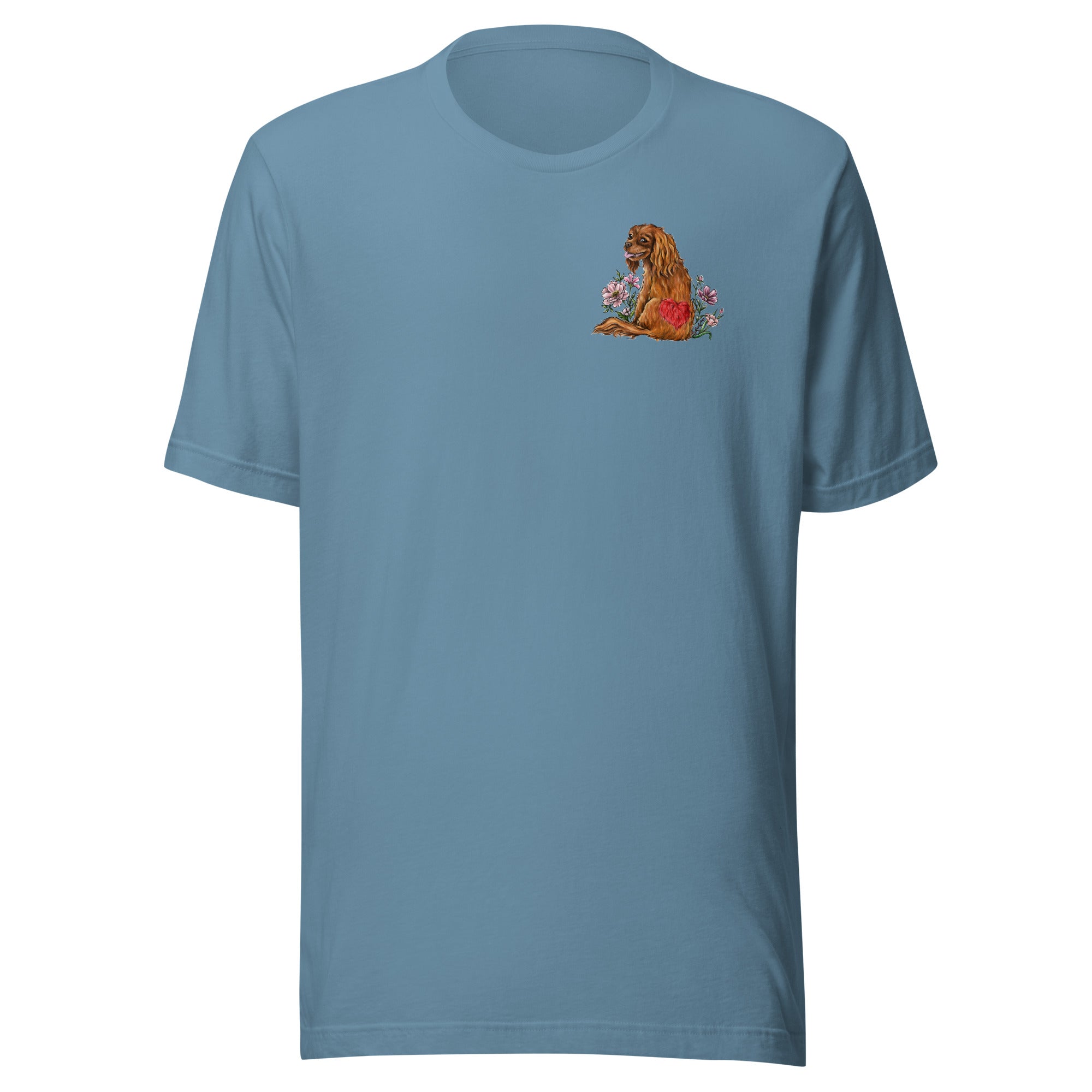 Spring Cavalier King Charles Ruby Unisex T-shirt