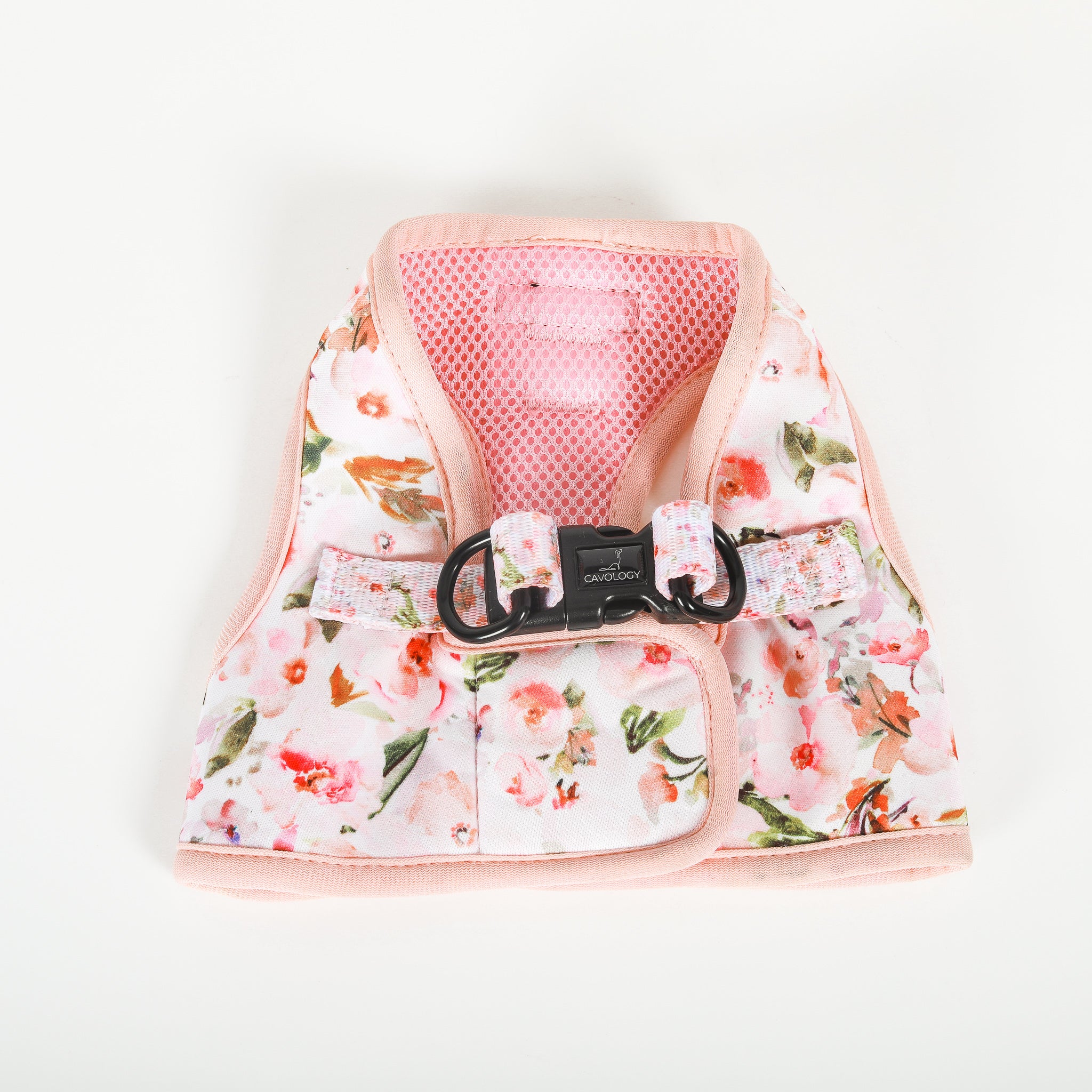 VEST STEP IN HARNESS - Pink Florals Kyoto