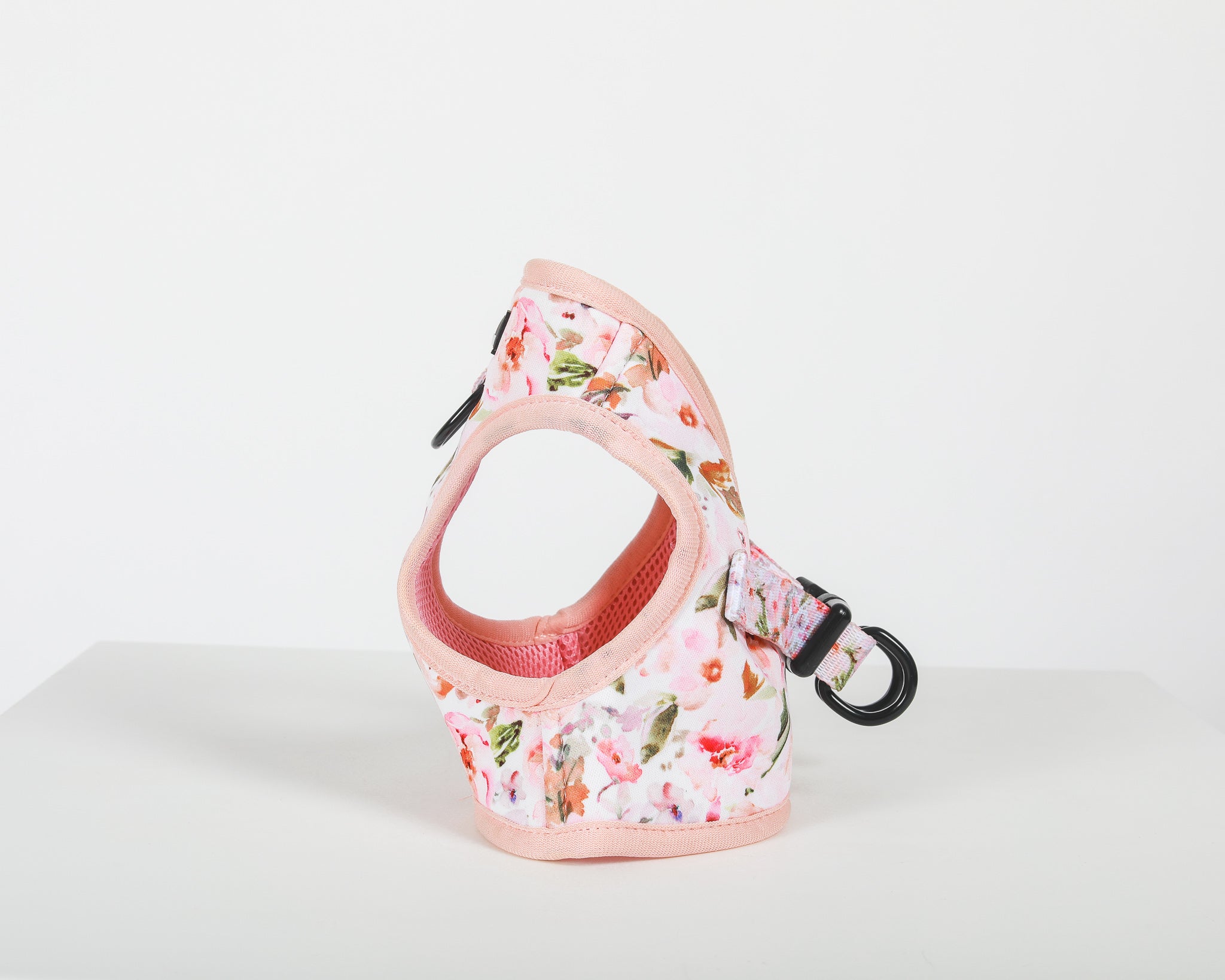 VEST STEP IN HARNESS - Pink Florals Kyoto