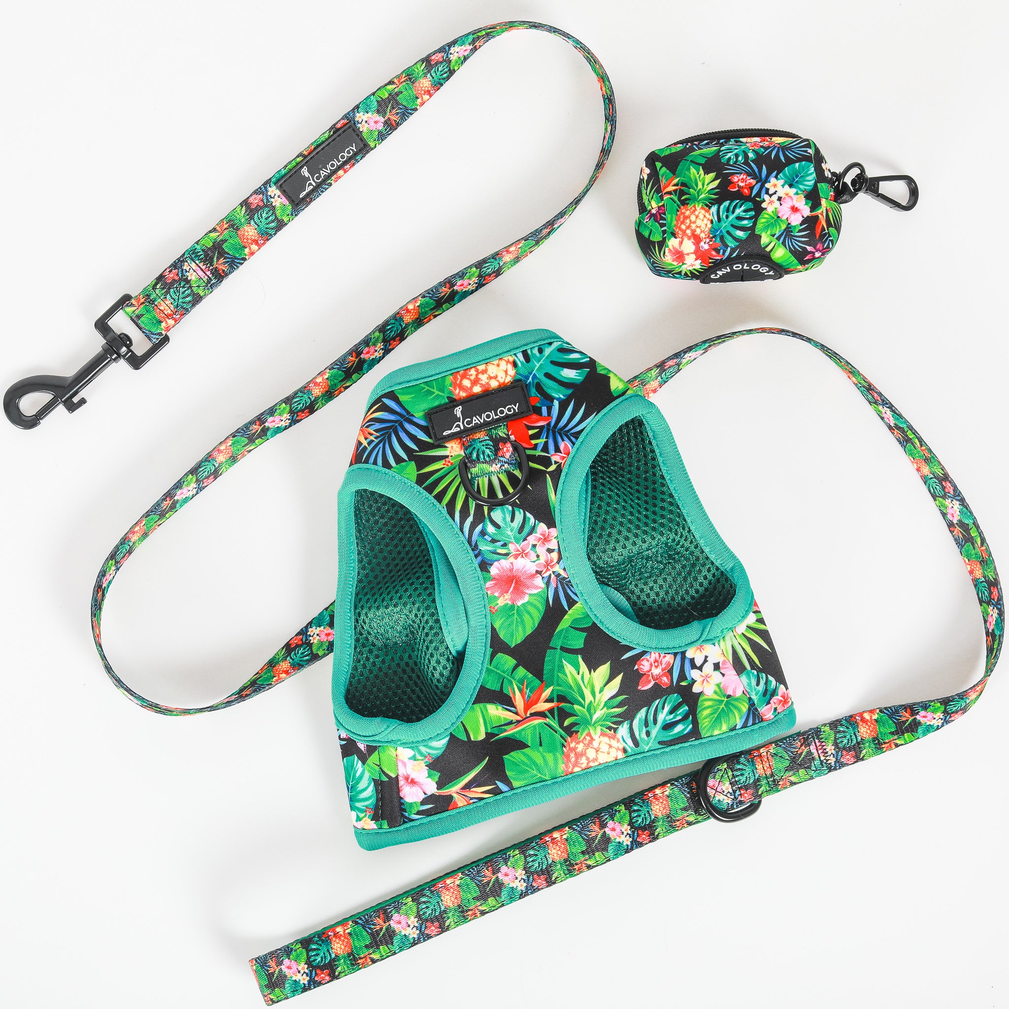 DOG HARNESS BUNDLE - Tropical Rio