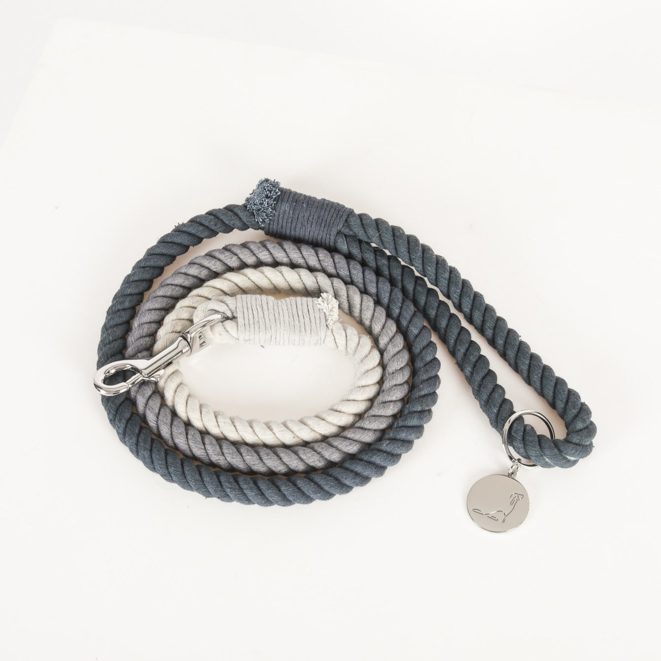 ROPE LEASH - Whistler Grey Ombré