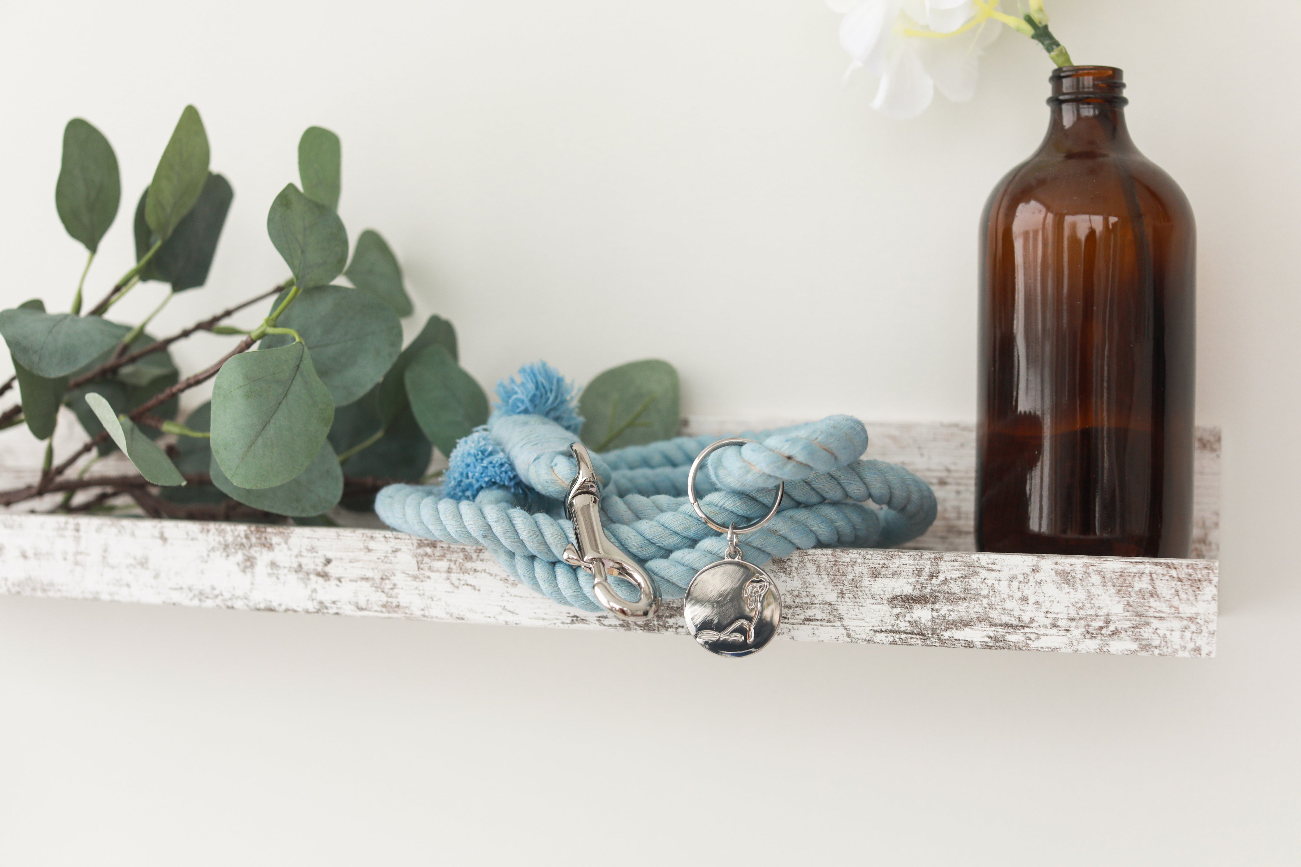 ROPE LEASH - Sky Blue