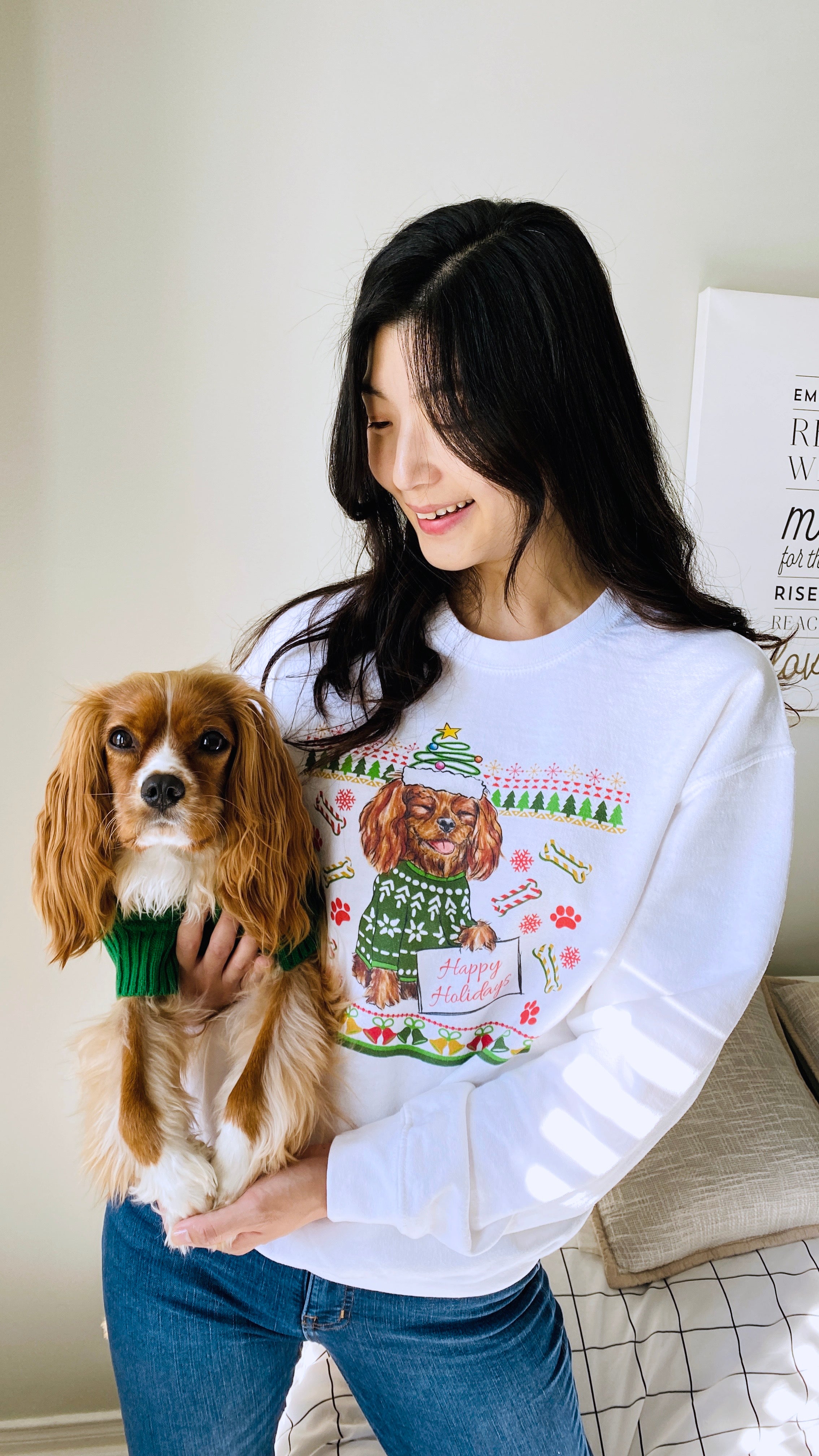 UGLY CHRISTMAS SWEATER (ruby)