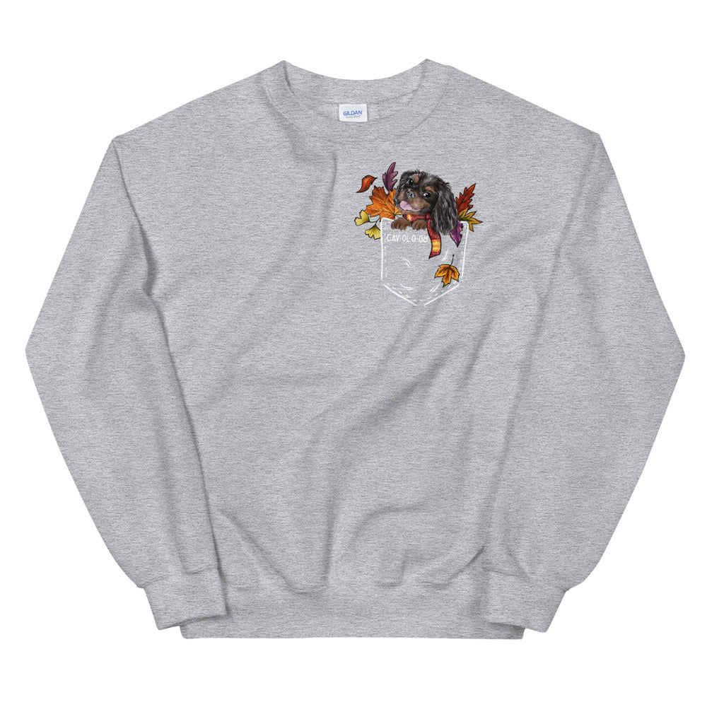 SWEATSHIRT - Fall Black & Tan