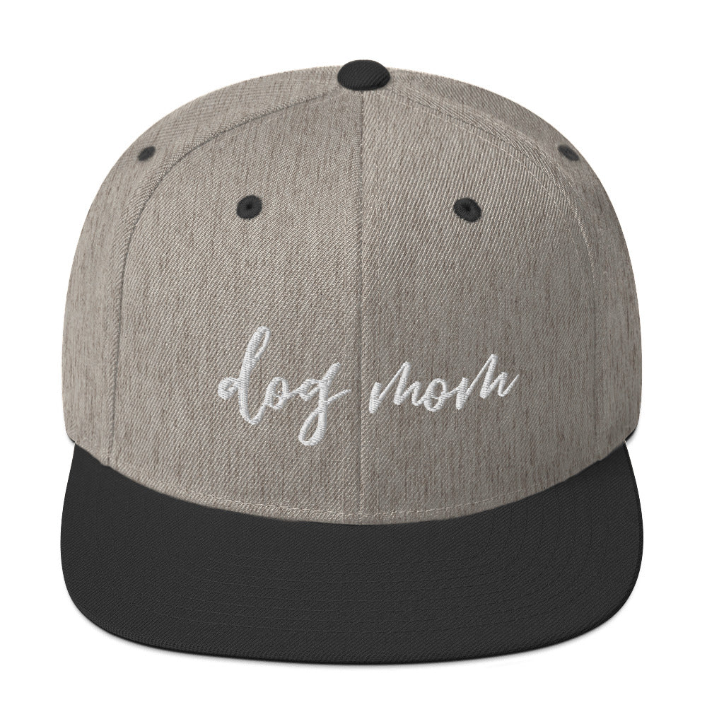 Dog Mom Snapback Hat