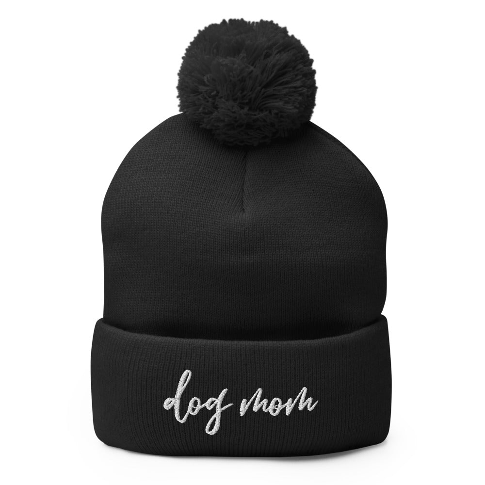 POM POM BEANIE - Dog Mom