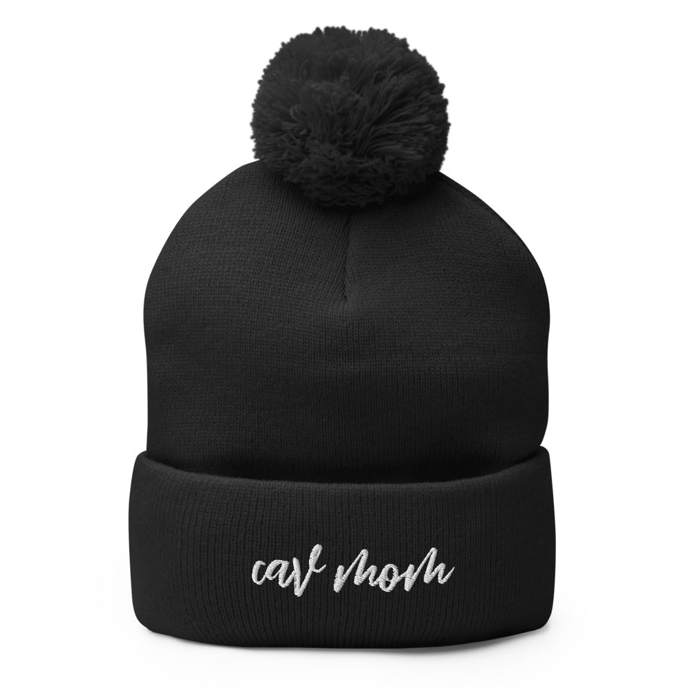 POM POM BEANIE - Cav Mom