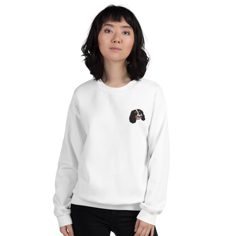 Embroided Cavalier (tricolor) Unisex Sweatshirt