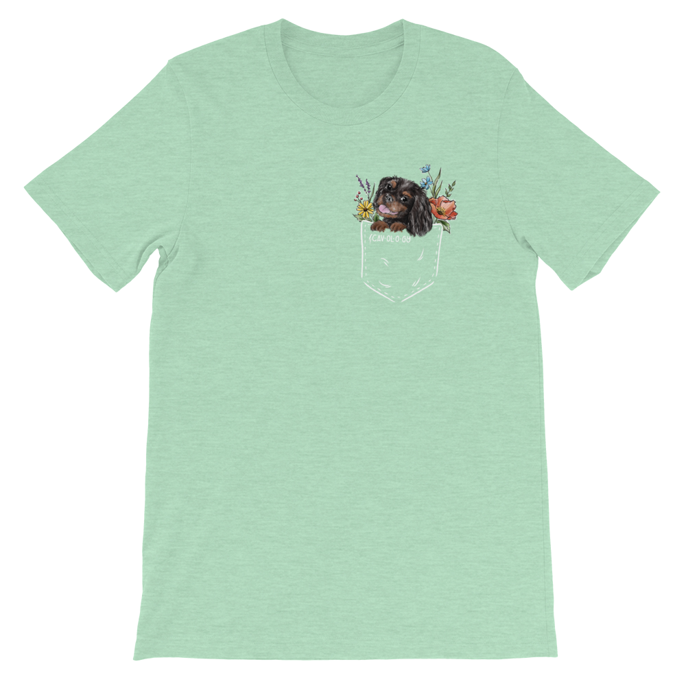 CAV IN POCKET (black&tan) PASTEL T-Shirt