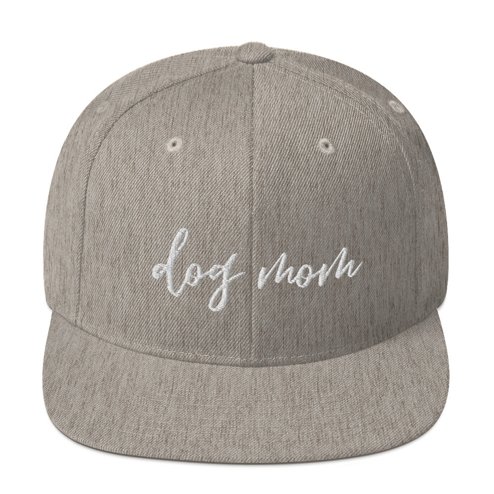 Dog Mom Snapback Hat