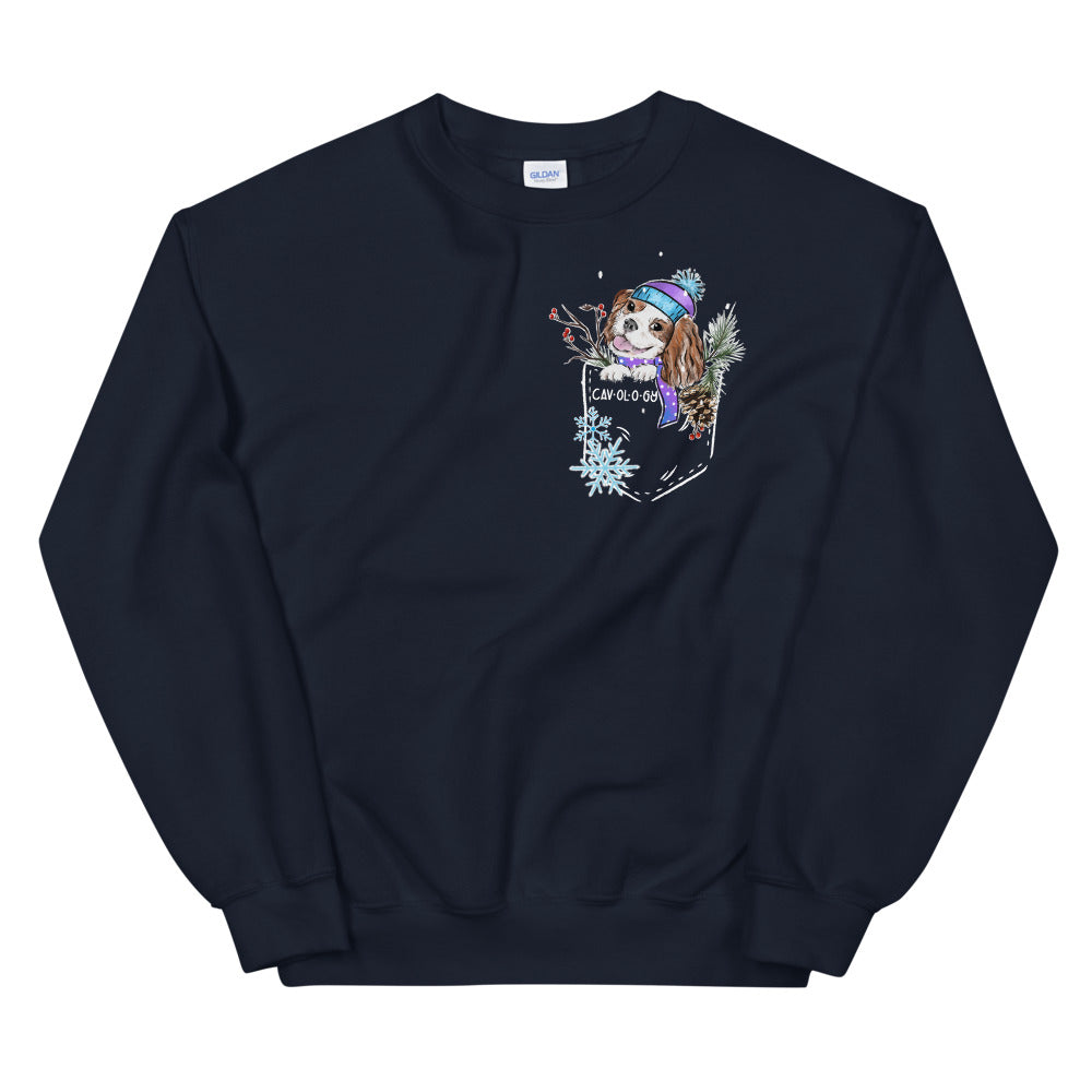 SNOW CAV SWEATSHIRT (blenheim)