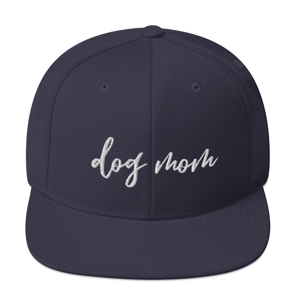 Dog Mom Snapback Hat