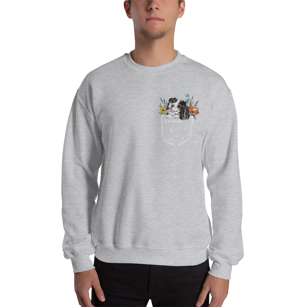 CAV IN POCKET (tricolor) Unisex Sweatshirt