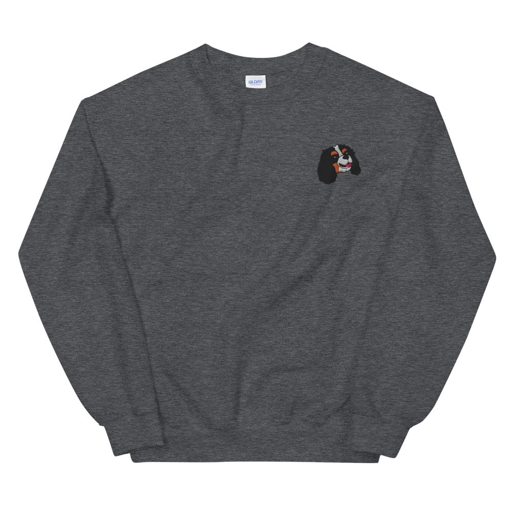 Embroided Cavalier (tricolor) Unisex Sweatshirt
