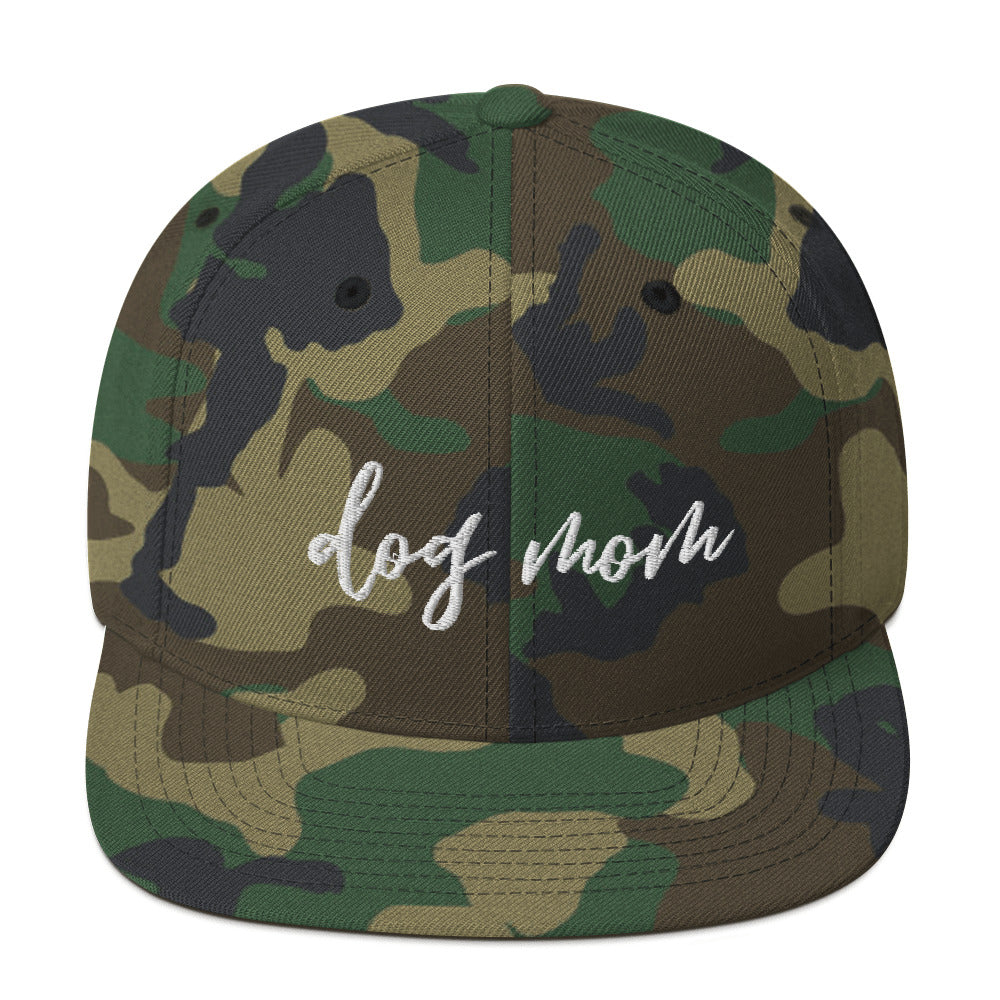 Dog Mom Snapback Hat
