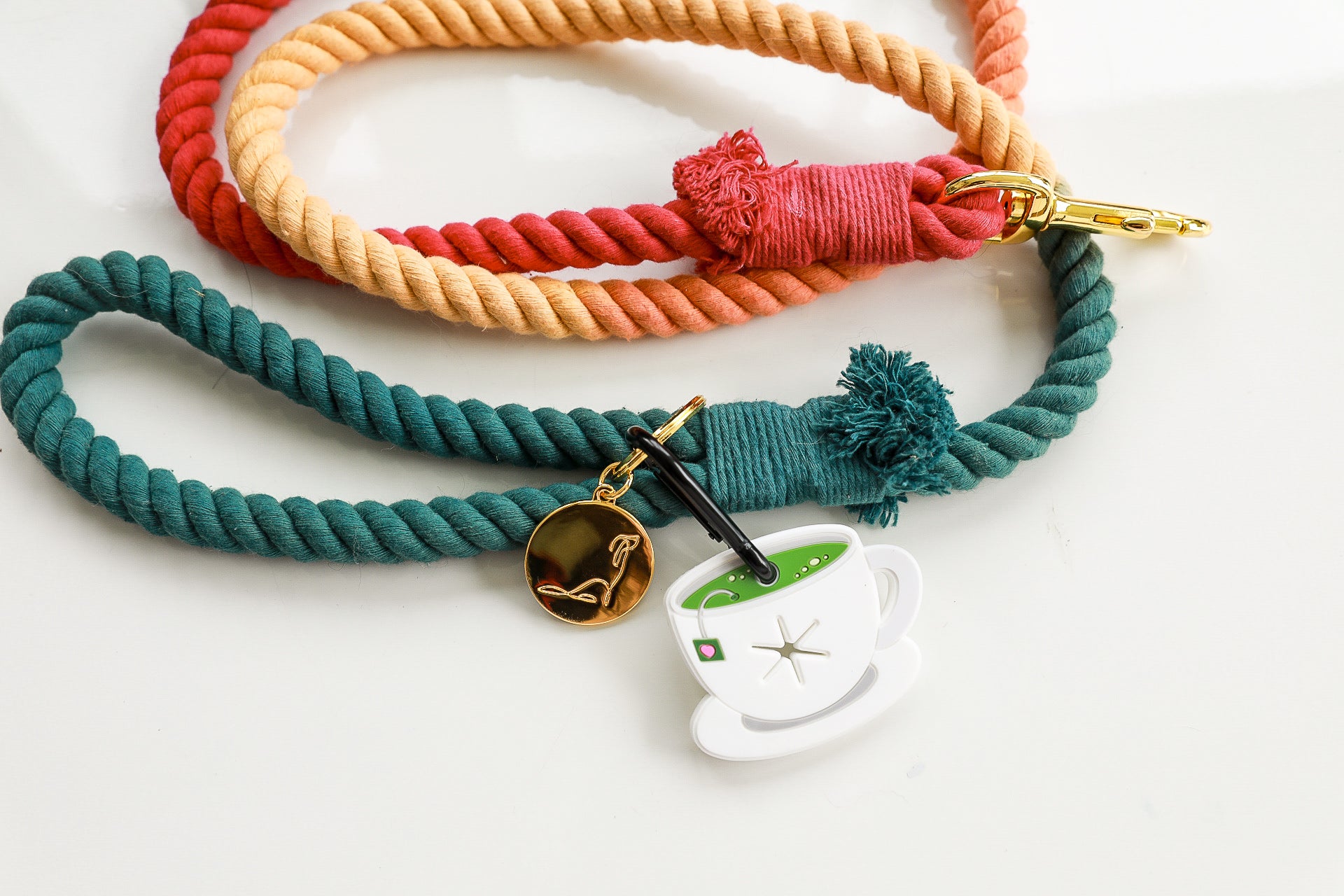 ROPE LEASH - OMBRE Autumn “Colors of the Wind”