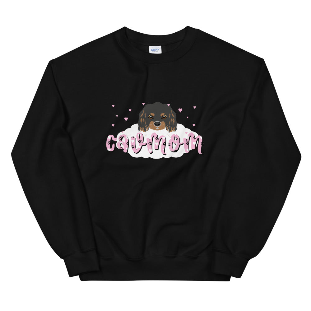 SWEATSHIRT - Cav Mom Black & Tan