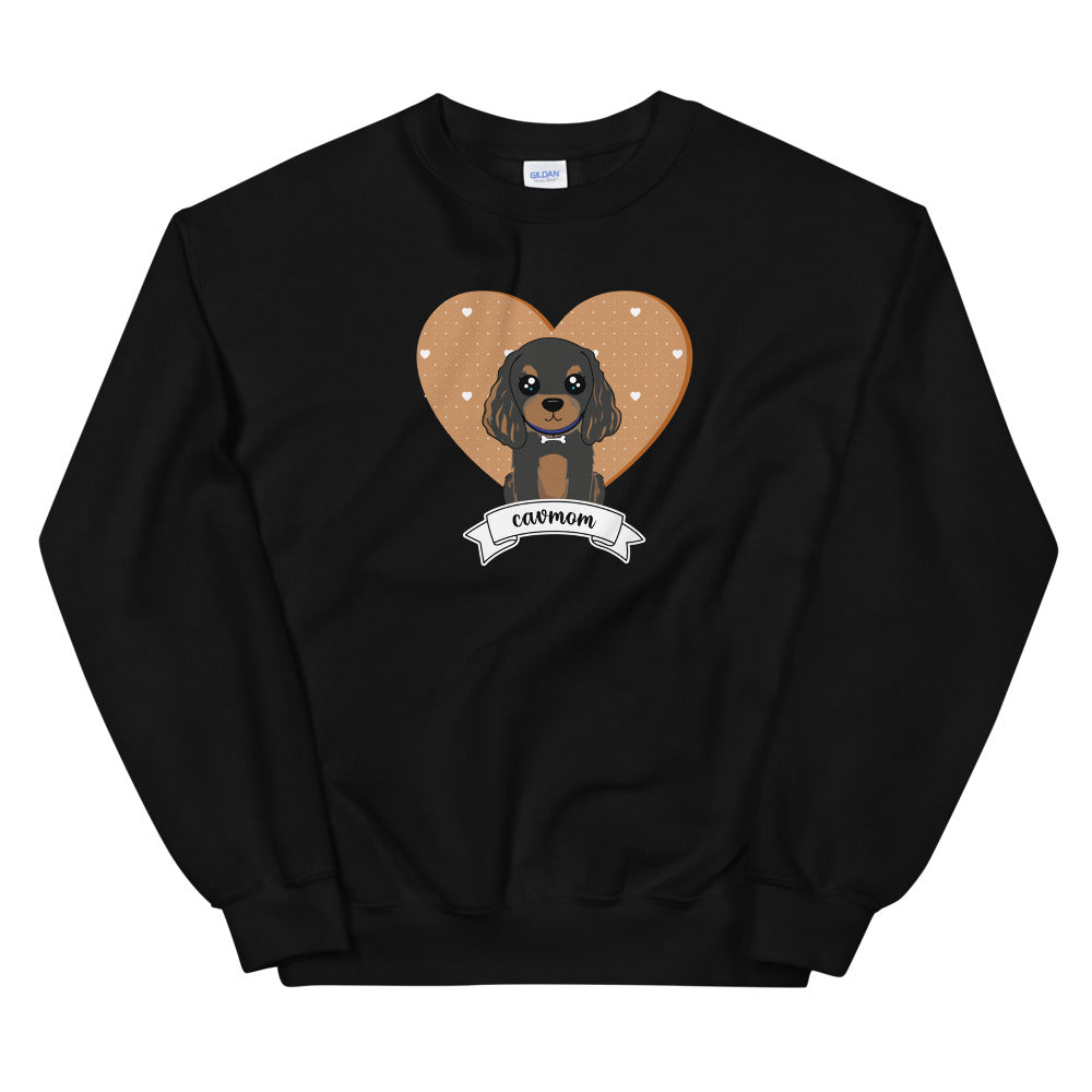 SWEATSHIRT - Cav Mom Black & Tan