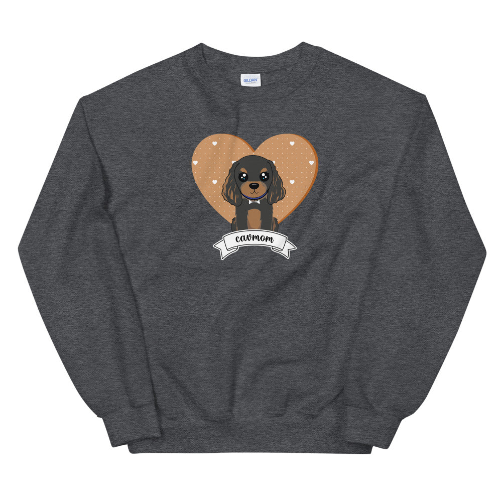 SWEATSHIRT - Cav Mom Black & Tan