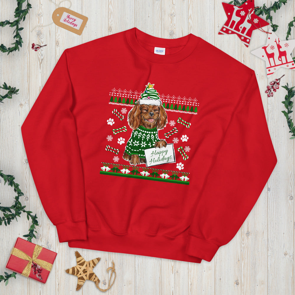 UGLY CHRISTMAS SWEATER (ruby)