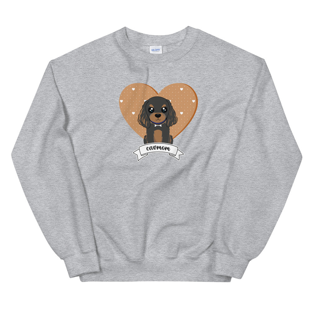 SWEATSHIRT - Cav Mom Black & Tan