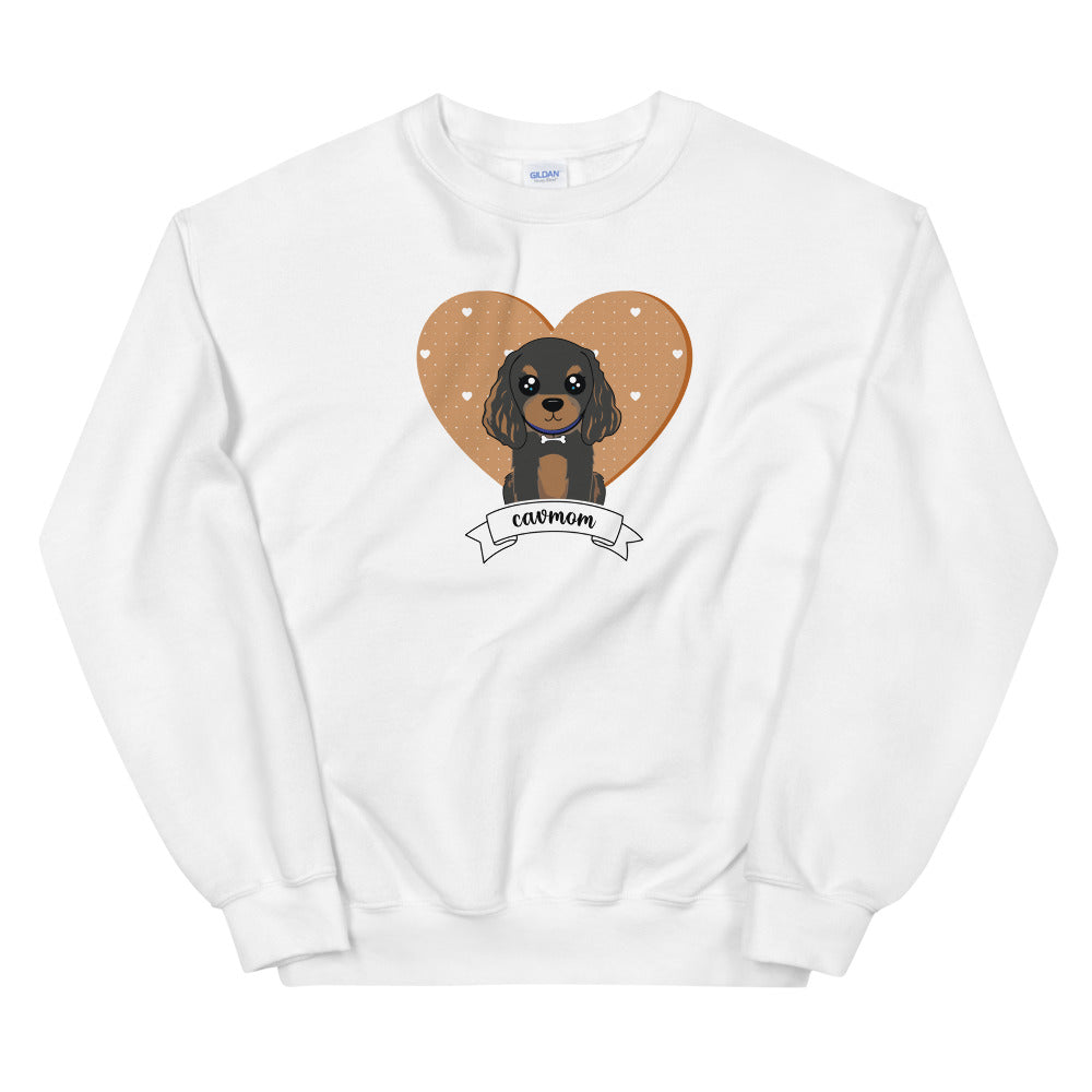 SWEATSHIRT - Cav Mom Black & Tan