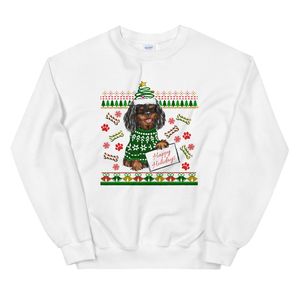 UGLY CHRISTMAS SWEATER (black & tan)