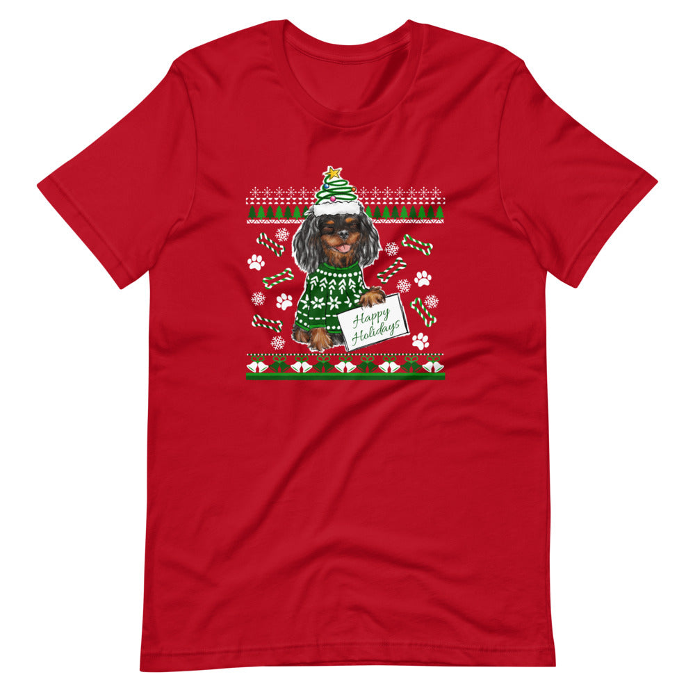 UGLY CHRISTMAS TEE (Black & Tan)