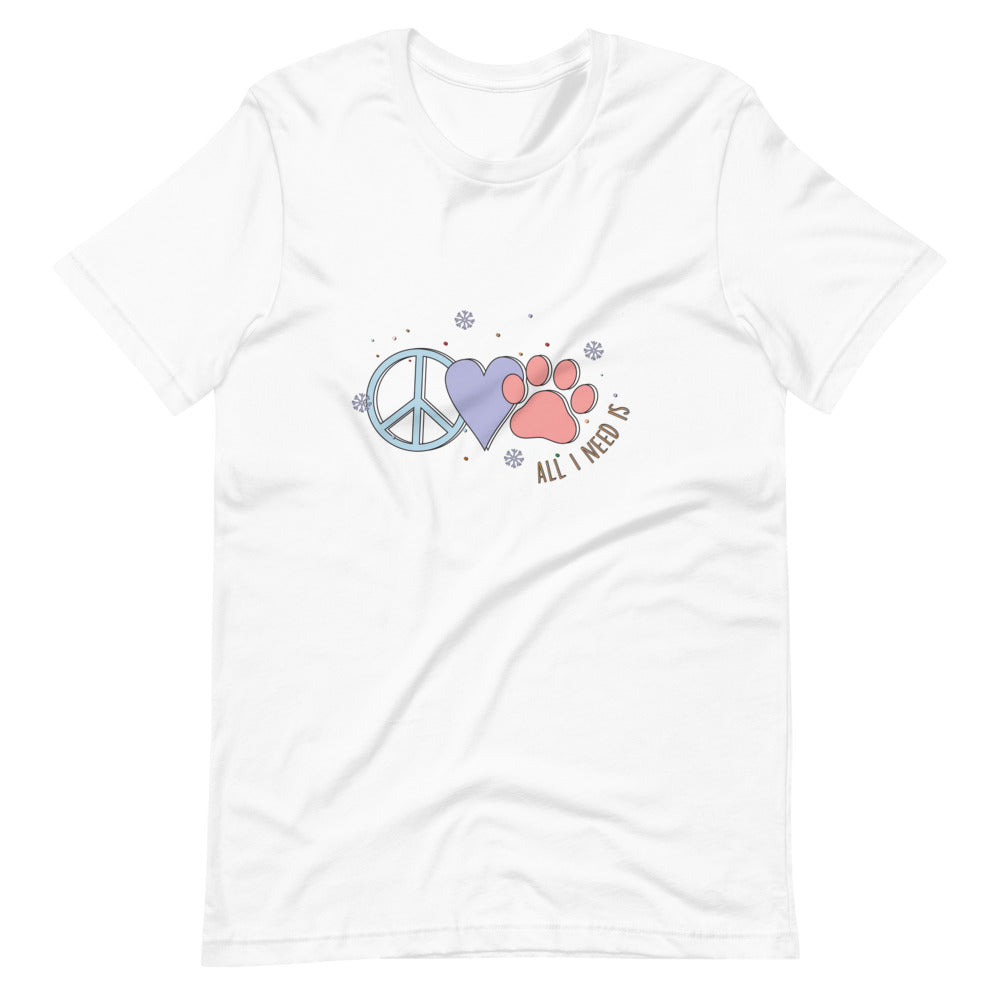 PEACE LOVE DOGS TEE