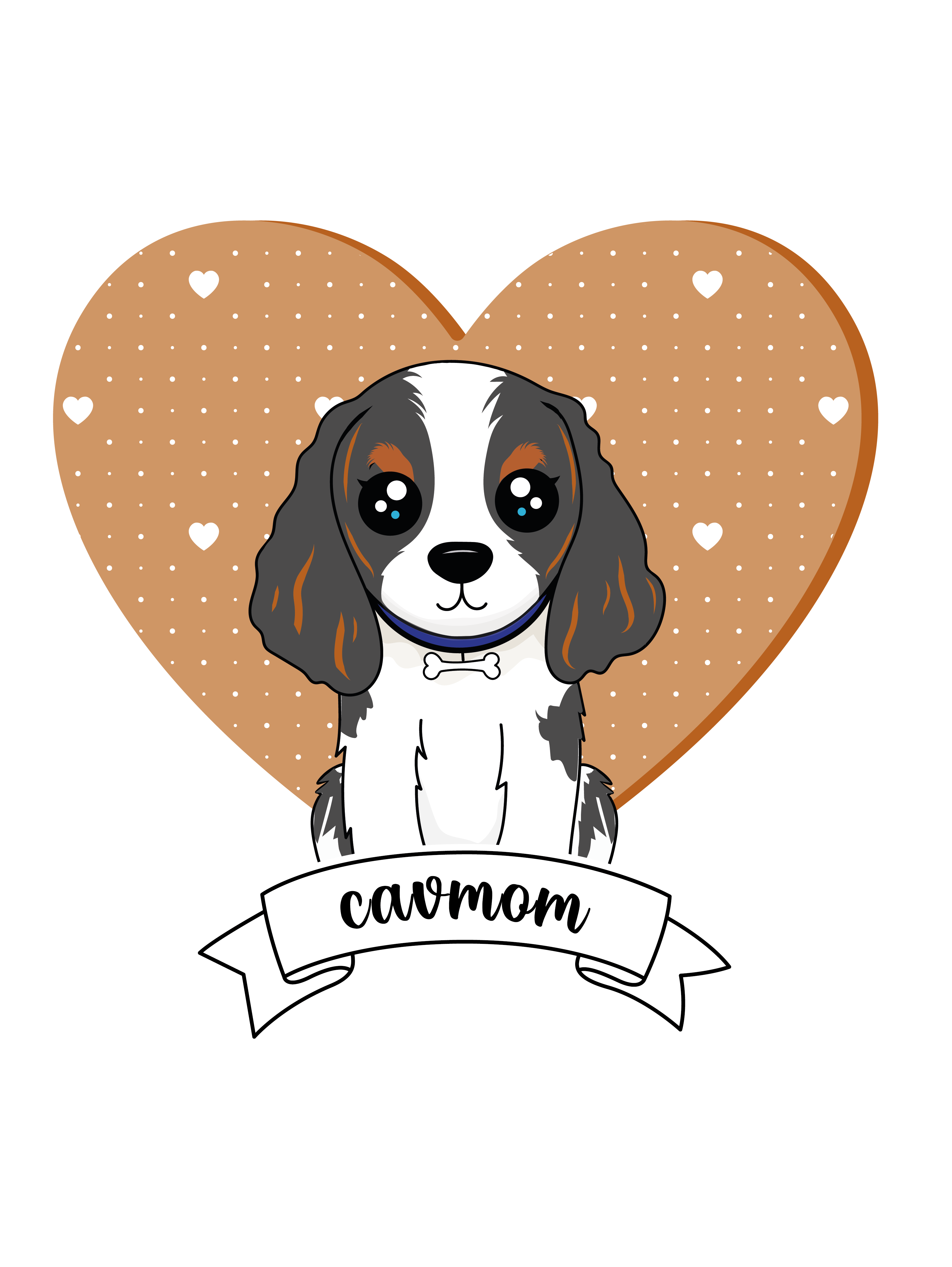 STICKER - Cav Mom Tricolor