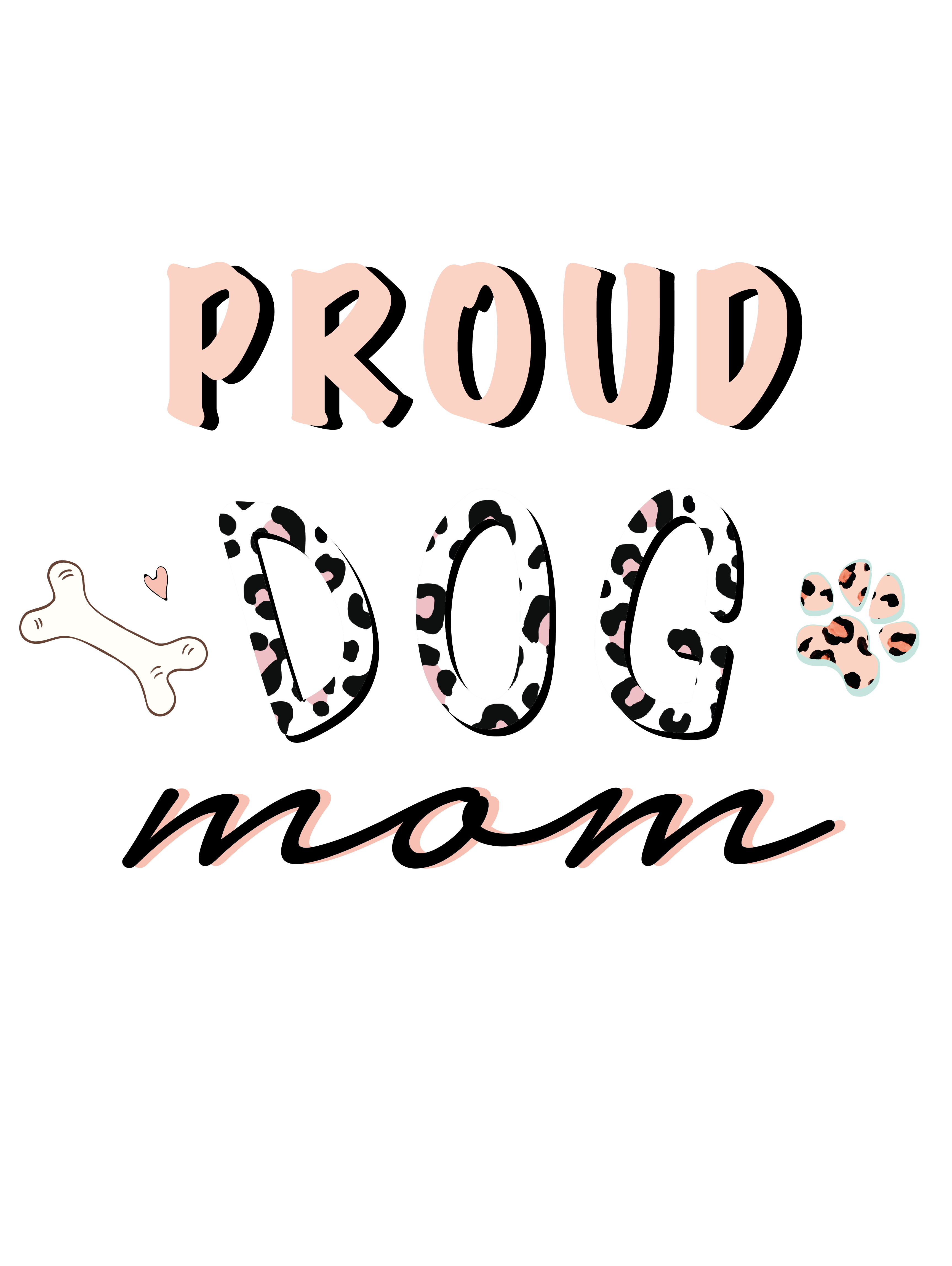 STICKER - Proud Dog Mom