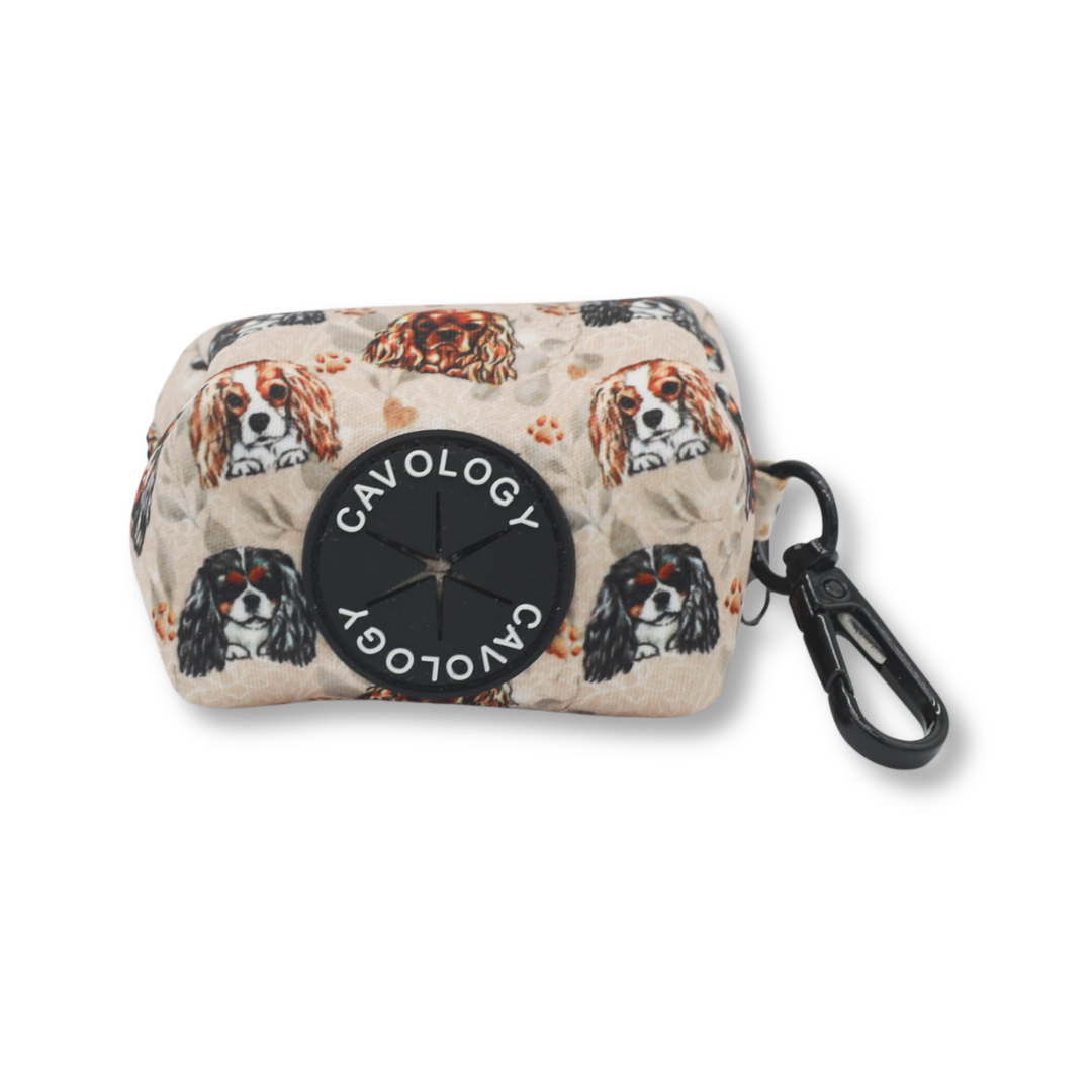 Cavalier King Charles Spaniel Waste Bag Dispenser