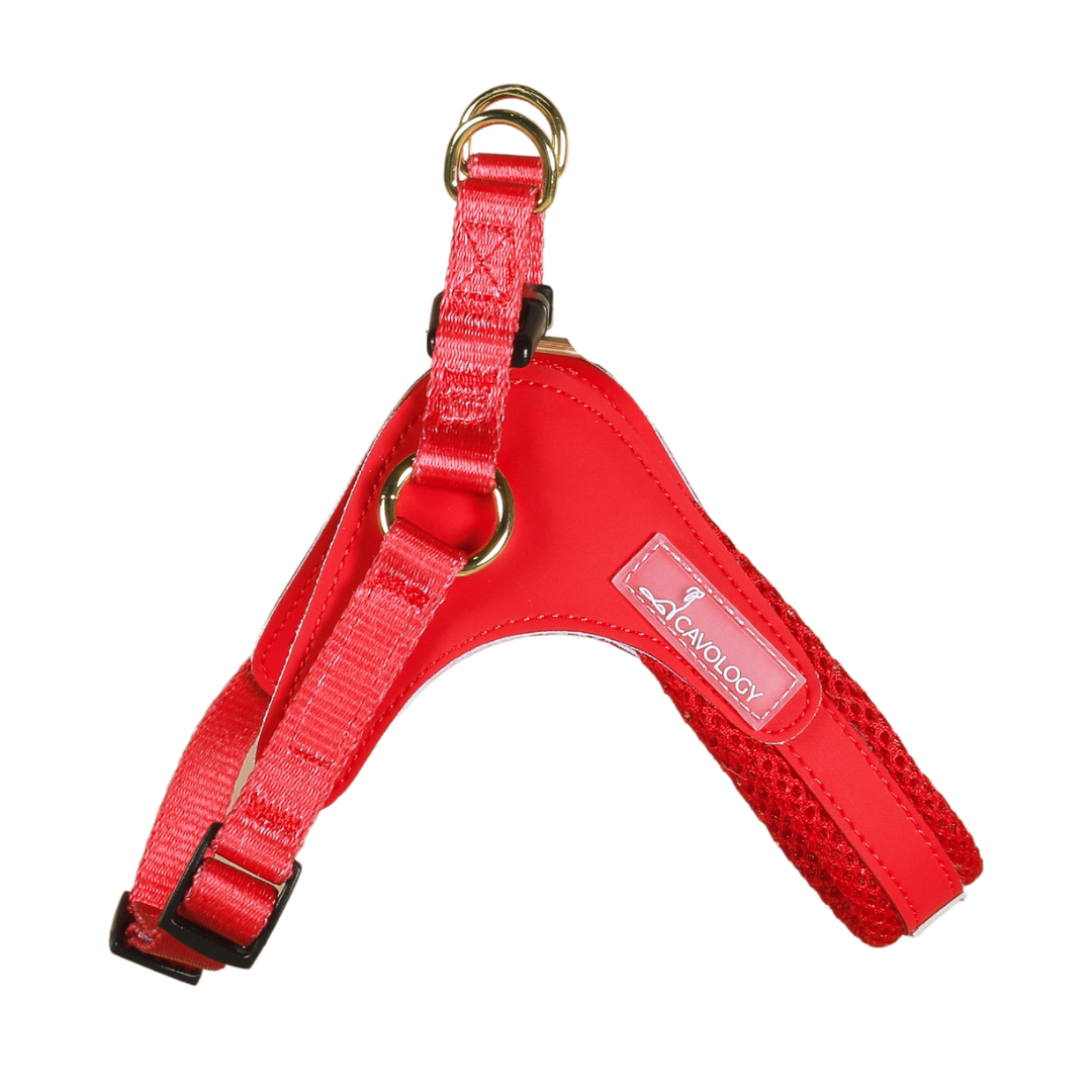 EASY O STEP IN HARNESS Cherry Red