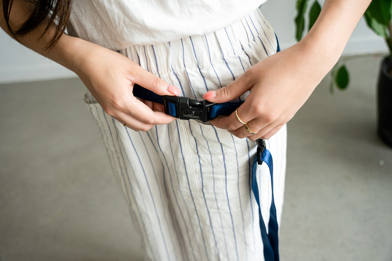 WAIST ATTACHMENT FOR HANDS FREE LEASH NAVY